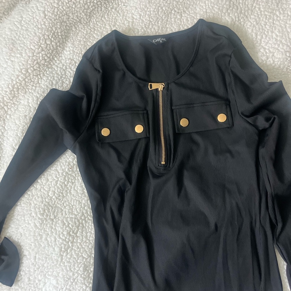 Black blouse , never worn . Brand new .